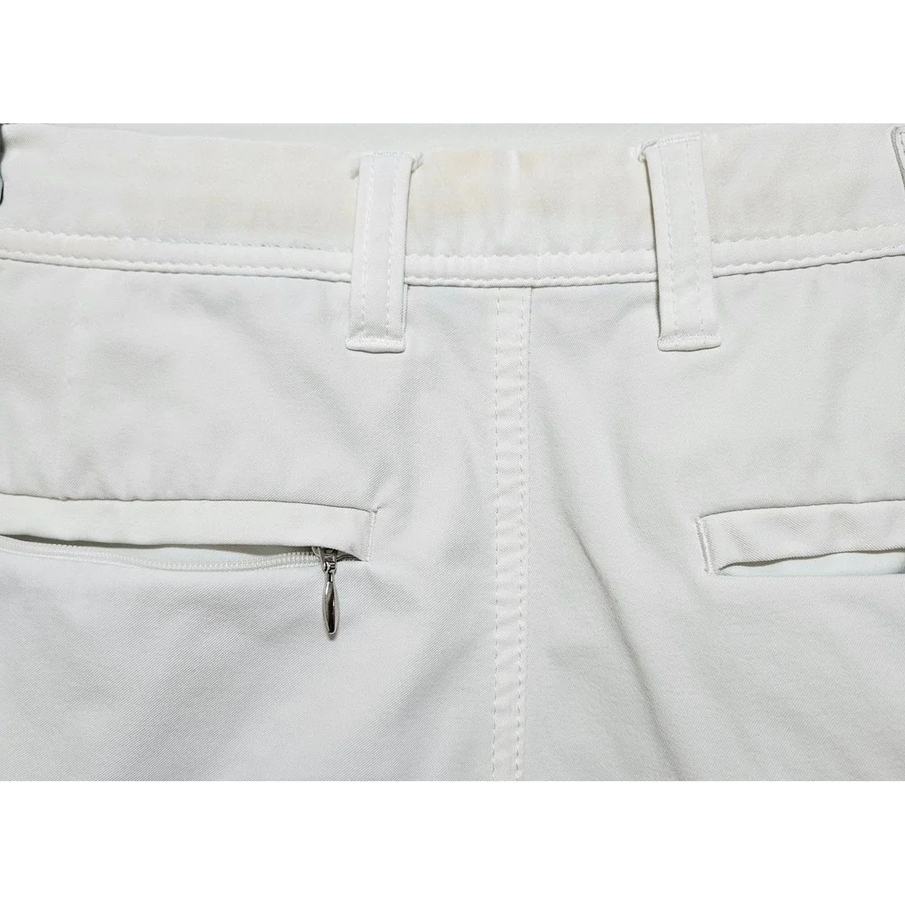 Alberto Earnie Golf 3XDRY Cooler Shorts Pickelball Regular Fit Size 48 34W White
